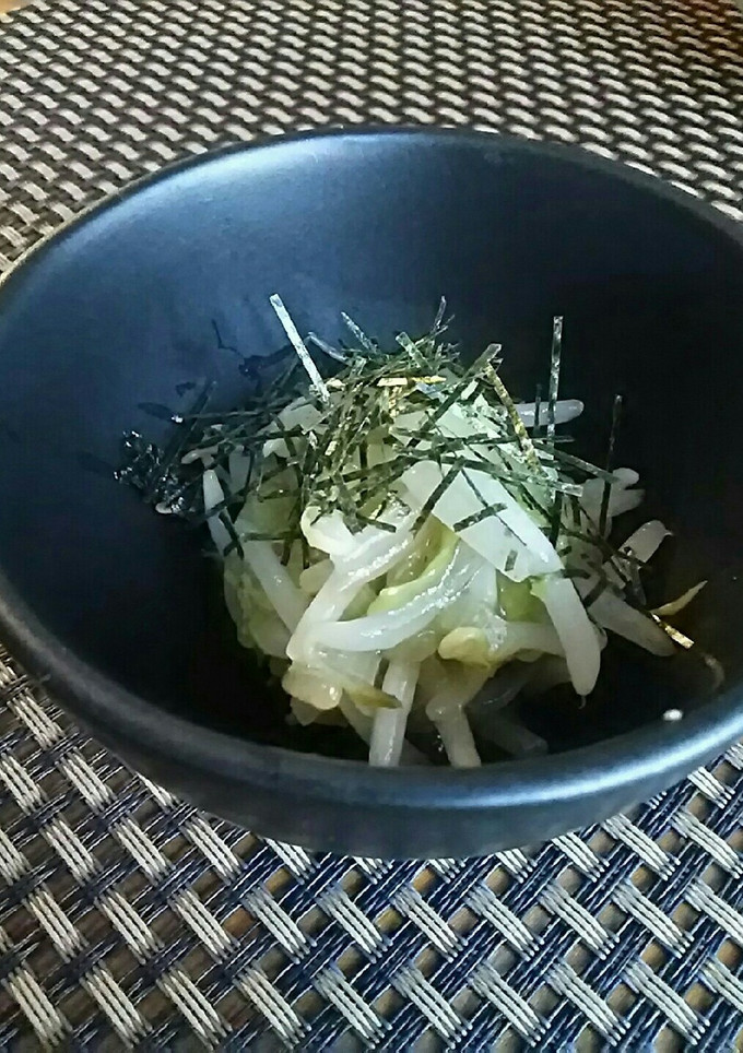 ネギともやしの和え物*-レシピのメイン写真