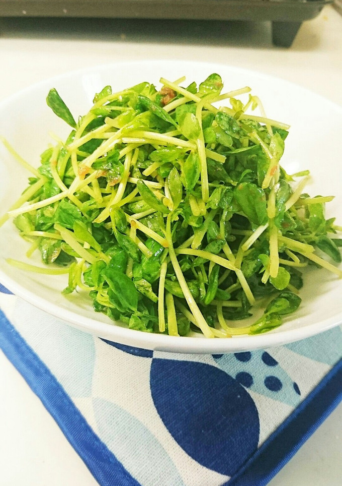 簡単！豆苗のかつお節あえ☆-レシピのメイン写真