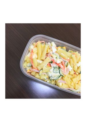 簡単！具だくさんマカロニサラダ！-レシピのメイン写真
