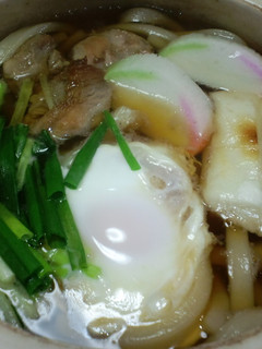 あごだしを使った具だくさん鍋焼きうどん♪-レシピのメイン写真