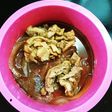 弁当用豚肉カレー風味