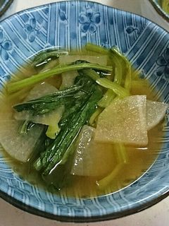 大根と小松菜の煮びたし-レシピのメイン写真