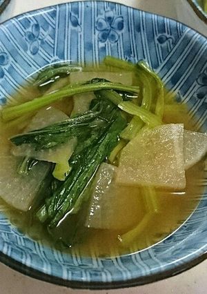 大根と小松菜の煮びたし-レシピのメイン写真