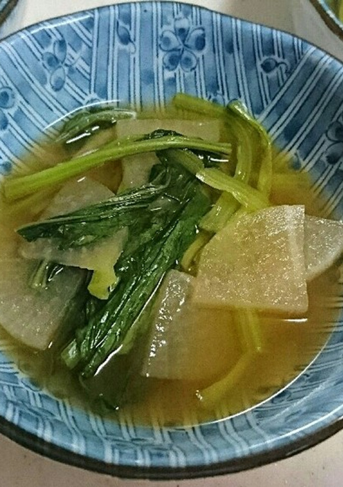大根と小松菜の煮びたし-レシピのメイン写真