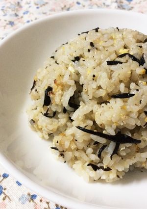 ひじきと卵のダシダチャーハン-レシピのメイン写真