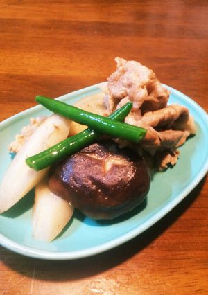 ごぼうと豚こまのあごだし煮。-レシピのメイン写真