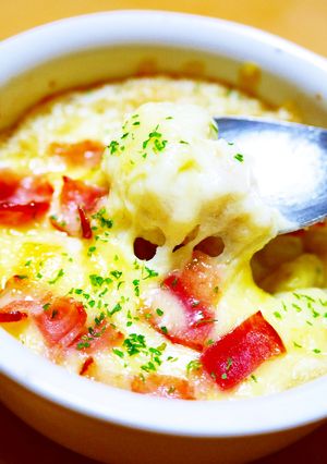 里芋の煮物をリメイク！マヨチーズグラタン-レシピのメイン写真