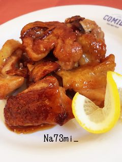 甘辛!鶏肉の照り焼き!ガーリックチキン!-レシピのメイン写真