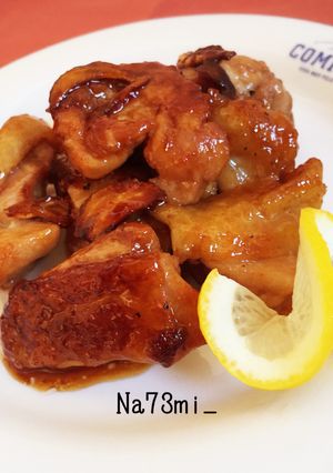 甘辛！鶏肉の照り焼き！ガーリックチキン！-レシピのメイン写真