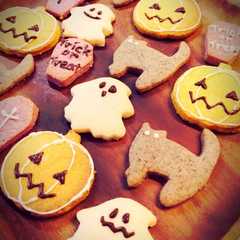 A picture of 材料3つ★ハロウィンクッキー.