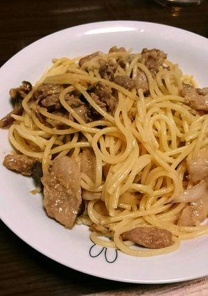 甘味噌パスタ-レシピのメイン写真