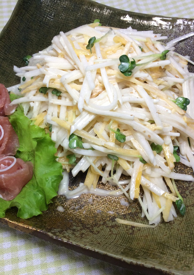 柿と大根のサラダ-レシピのメイン写真