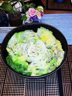 超簡単!!白菜と豚バラのミルフィーユ蒸し-レシピのメイン写真