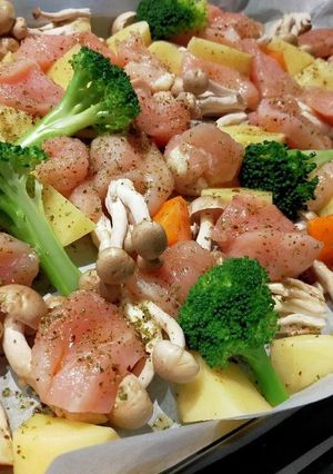 鶏モモ肉のオーブン焼き-レシピのメイン写真
