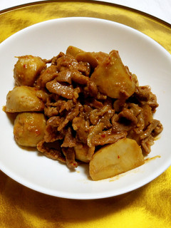 簡単美味しい✿里芋と豚こま肉の旨甘辛煮✿-レシピのメイン写真