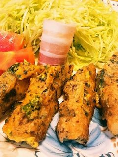 節約料理☆ちくわの青のりチーズピカタ-レシピのメイン写真