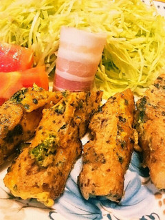 節約料理☆ちくわの青のりチーズピカタ-レシピのメイン写真