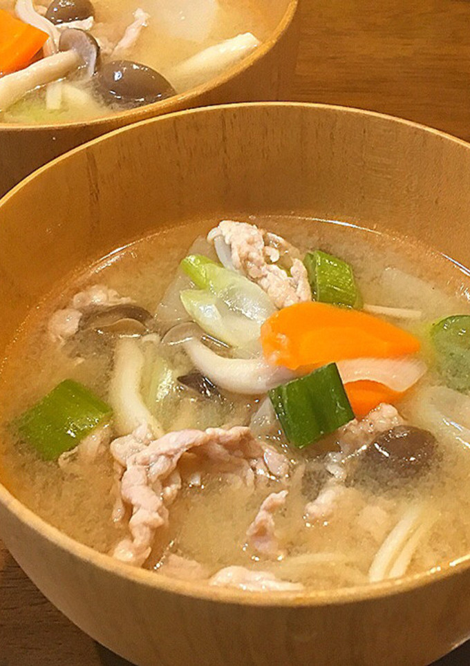 甘酒炒めのぽかぽか豚汁-レシピのメイン写真