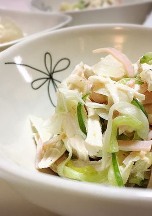 鶏むね肉のお手軽サラダ-レシピのメイン写真