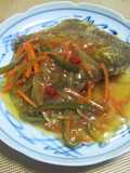 カレイの唐揚げ～野菜あんかけ～