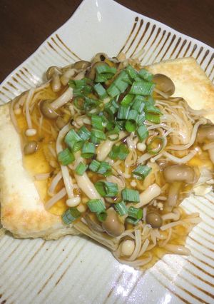揚げ豆腐のきのこあん-レシピのメイン写真