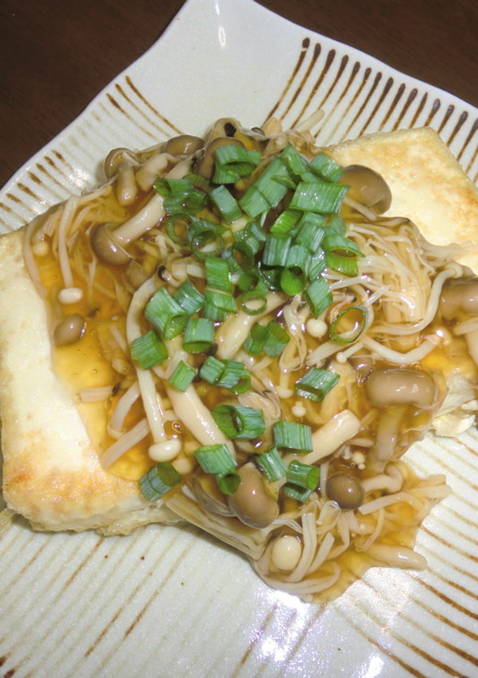 揚げ豆腐のきのこあん-レシピのメイン写真