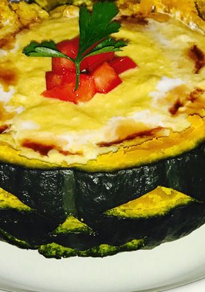 ハロウィンかぼちゃと豆腐のムース☆-レシピのメイン写真