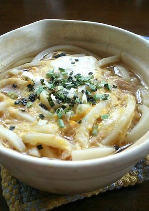 うどんスープde簡単♡シーチキンうどん♪-レシピのメイン写真