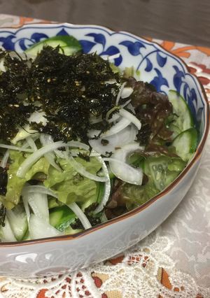 あごだしで簡単チョレギサラダ-レシピのメイン写真