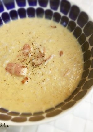 ある物で＊簡単＊カルボナーラ・リゾット＊-レシピのメイン写真