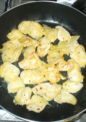 鶏むね肉のレモン焼き♪簡単・粒マスタード-レシピのメイン写真