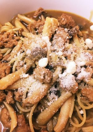 速攻カレーパスタ-レシピのメイン写真