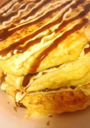 絹ごし豆腐でふわふわお好み焼き-レシピのメイン写真