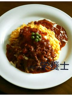 ★簡単絶品本格的♪オムハヤシ-レシピのメイン写真