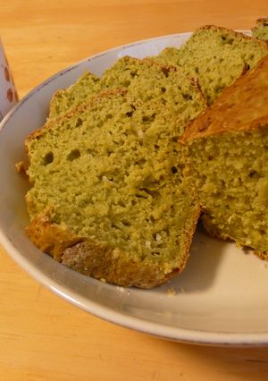 超簡単♪豆腐入り☆若草パウンドケーキ-レシピのメイン写真