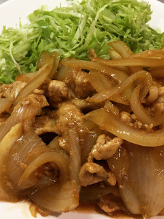 ロース肉を使った柔らかい生姜焼き-レシピのメイン写真