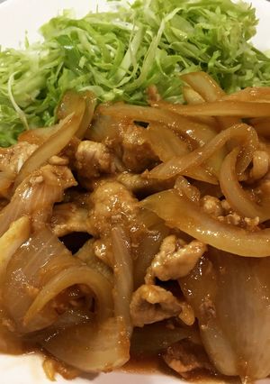 ロース肉を使った柔らかい生姜焼き-レシピのメイン写真