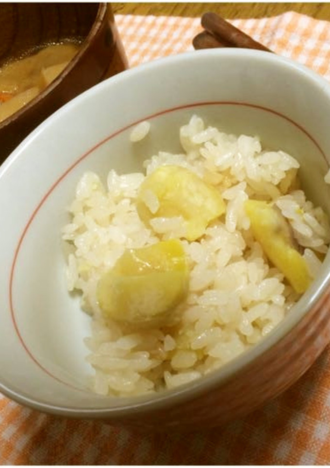 栗の甘露煮de簡単栗ご飯-レシピのメイン写真