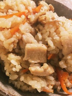 鶏の炊きこみごはん-レシピのメイン写真