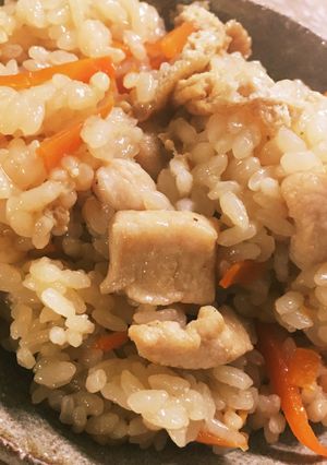 鶏の炊きこみごはん-レシピのメイン写真
