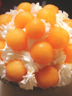 丸ごとメロンケーキ-レシピのメイン写真
