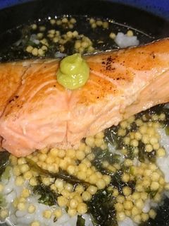 焼ばらのりの鮭茶漬け-レシピのメイン写真