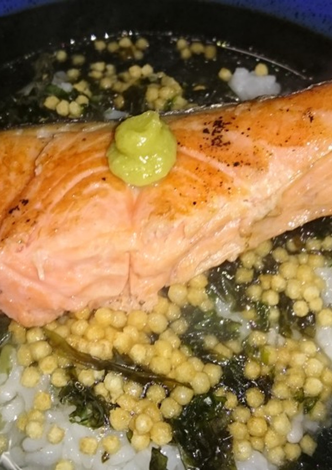 焼ばらのりの鮭茶漬け-レシピのメイン写真
