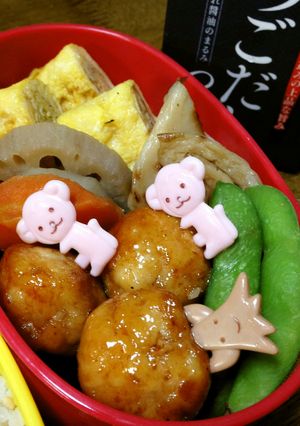 あごだしつゆでおべんと！-レシピのメイン写真