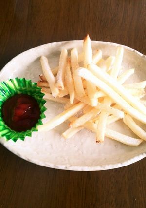 冷凍ポテトで★揚げずにマックフライポテト-レシピのメイン写真