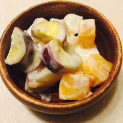 A picture of 混ぜるだけ簡単★秋の味覚でスイーツサラダ.