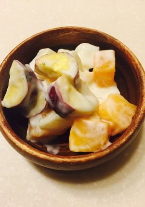 混ぜるだけ簡単★秋の味覚でスイーツサラダ-レシピのメイン写真
