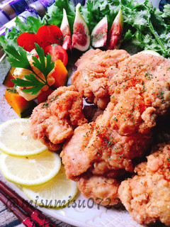 タンドリーチキン風!鶏肉のスパイス唐揚げ-レシピのメイン写真