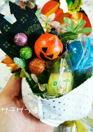子ども喜ぶ☆お菓子なブーケ-レシピのメイン写真