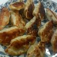 我が家の餃子♪水がポイントです♪